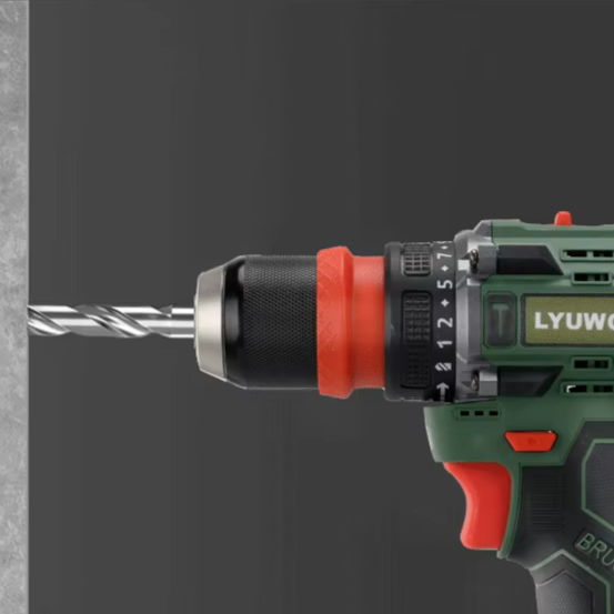 perçage avec perceuse visseuse sans fil