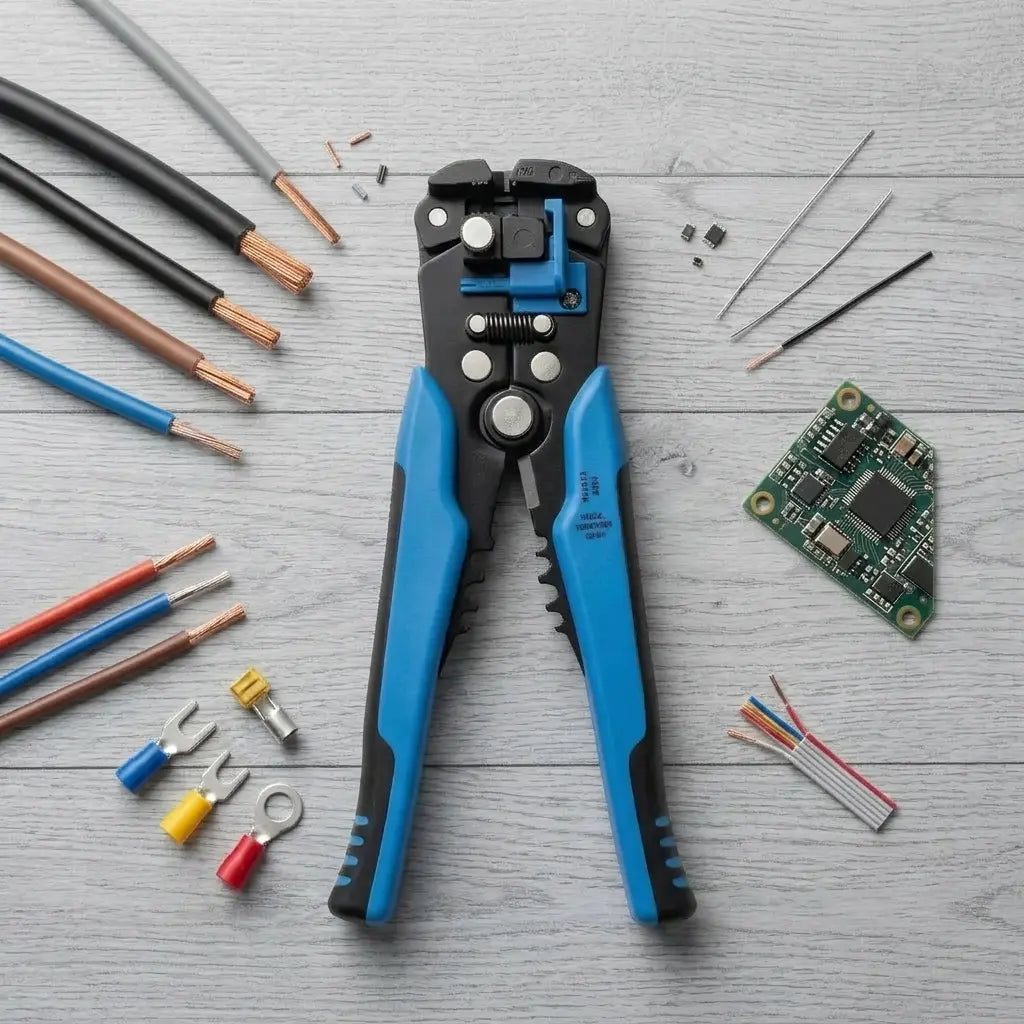 pince coupe cable et cables divers