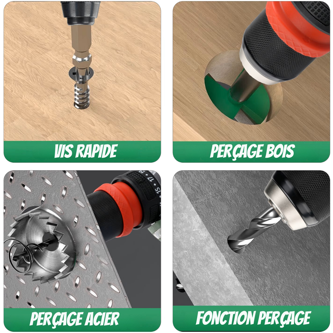 Perceuse Visseuse Sans Fil - DrillMaster™