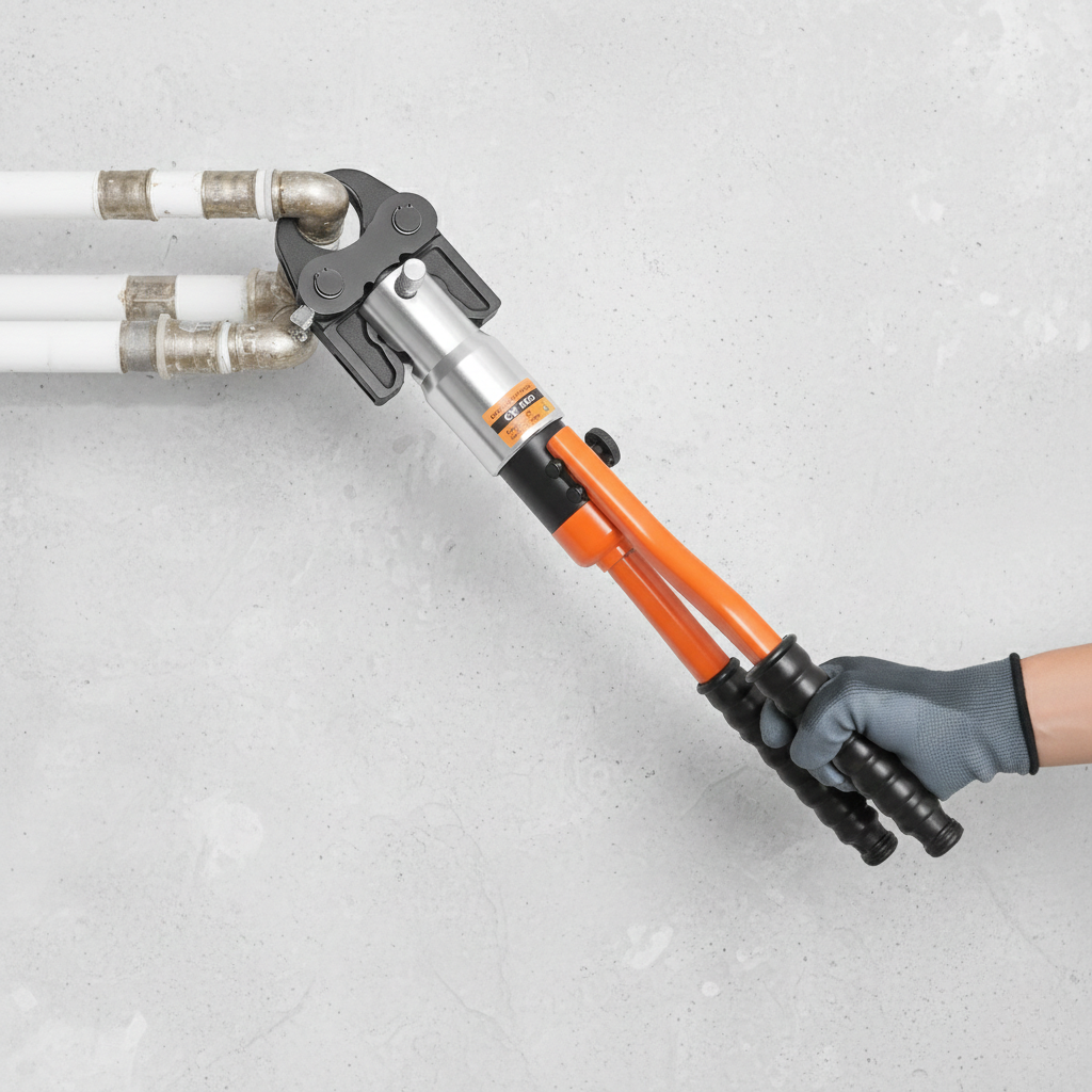 Pince à sertir multicouche hydraulique et tube