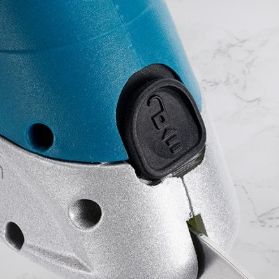 bouton de verrouillage ciseaux électriques