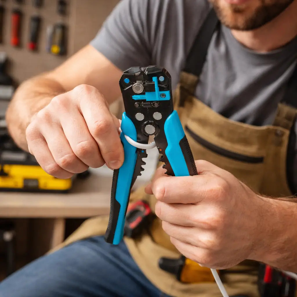 bricoleur et pince a denuder automatique 3 en 1 professionnelle