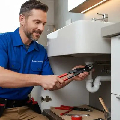 bricoleur et sa pince multiprise
