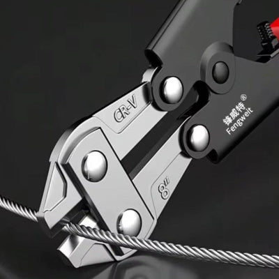 câble acier et coupe boulon