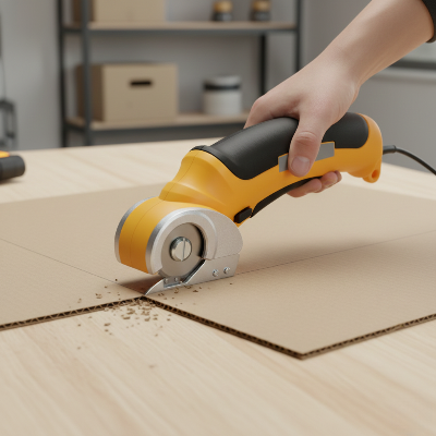 ciseaux électrique découpant carton