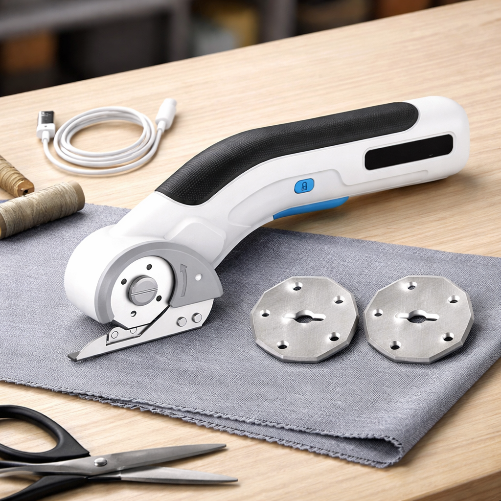 ciseaux electrique sur table