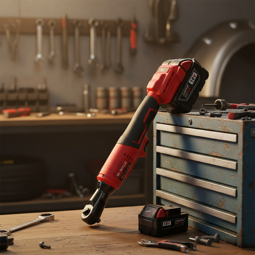 cle a cliquet sans fil dans atelier