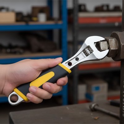 Clé à molette​ maintien