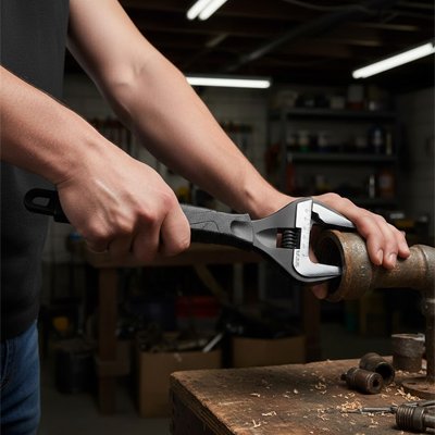 Clé à molette​ serrage