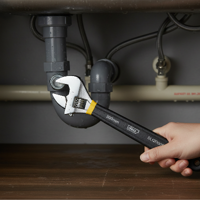 cle a molette sous evier