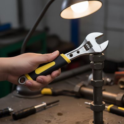 Clé à molette​ tenue