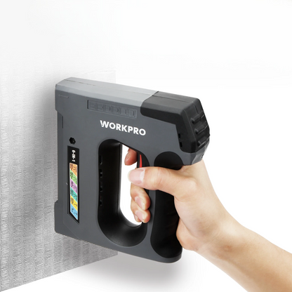 clouage support avec pistolet à clouer