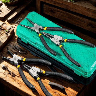 coffret et pince à circlips