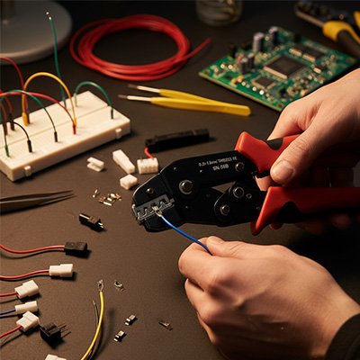 cosse et pince à sertir