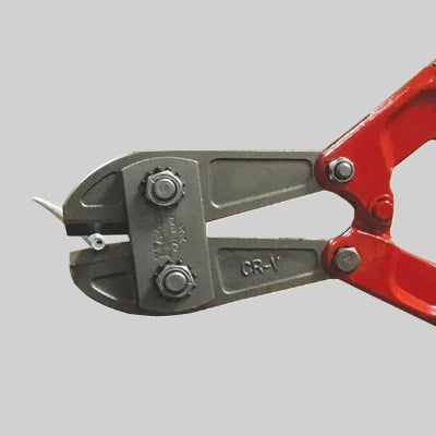 coupe boulon rouge et câble