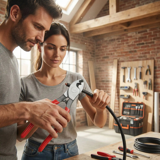 couple et pince couper