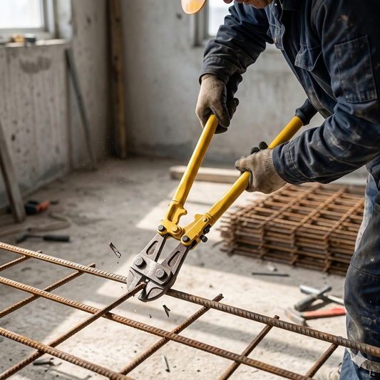 decoupe treillis avec pince monseigneur