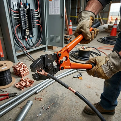 électricien et pince à sertir professionnelle multigrip