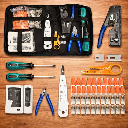 ensemble complet pince a sertir RJ45