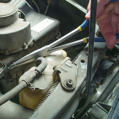 la pince a bec​ en action