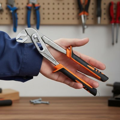 la pince multiprise dans main