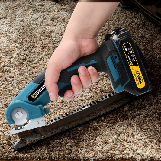 les ciseaux electriques coupant moquette