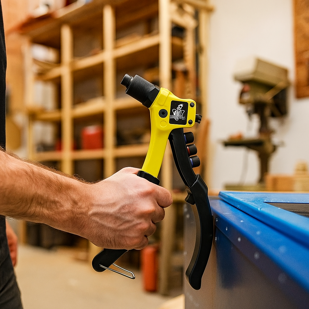 maintien pince à rivet