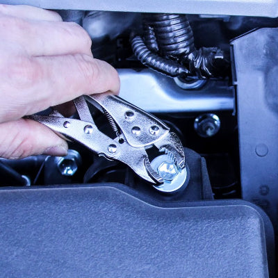 maintien pince étau courbée