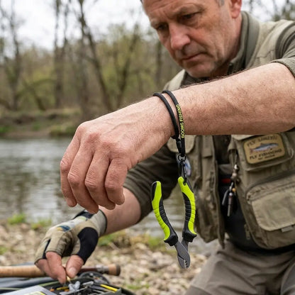 pêcheur et pince à sertir precisionpro