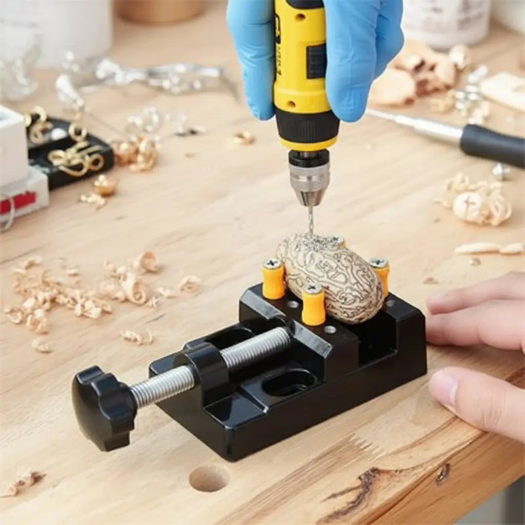 percage objet sur etau precision