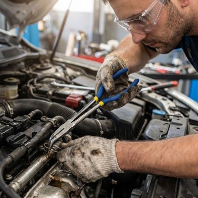 Pince a bec​ et travailleur