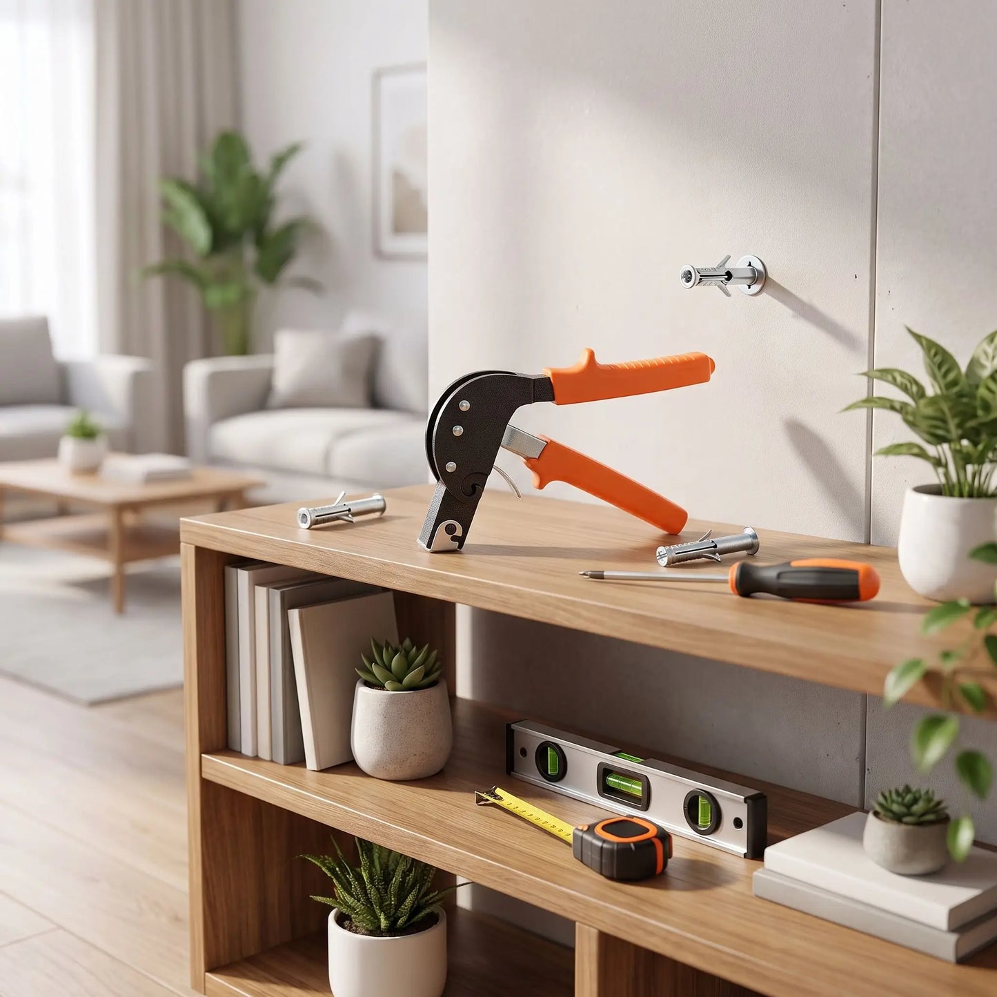 pince a cheville molly ergonomic sur etagere