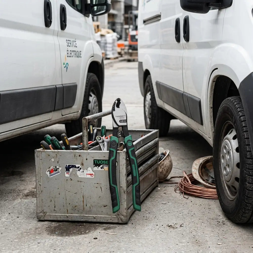 pince a couper acier carbone devant utilitaire