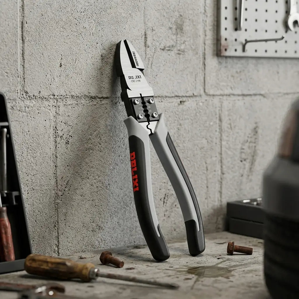pince a couper multifonction 7 en 1 en contre mur
