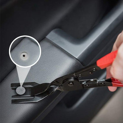 pince à rivet en action