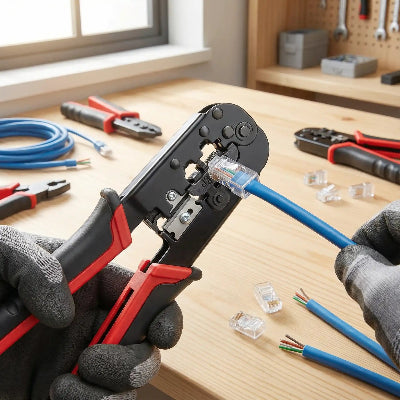 pince a sertir cablant cable