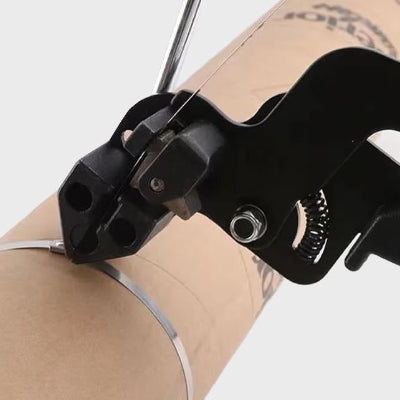 pince à sertir et câble acier