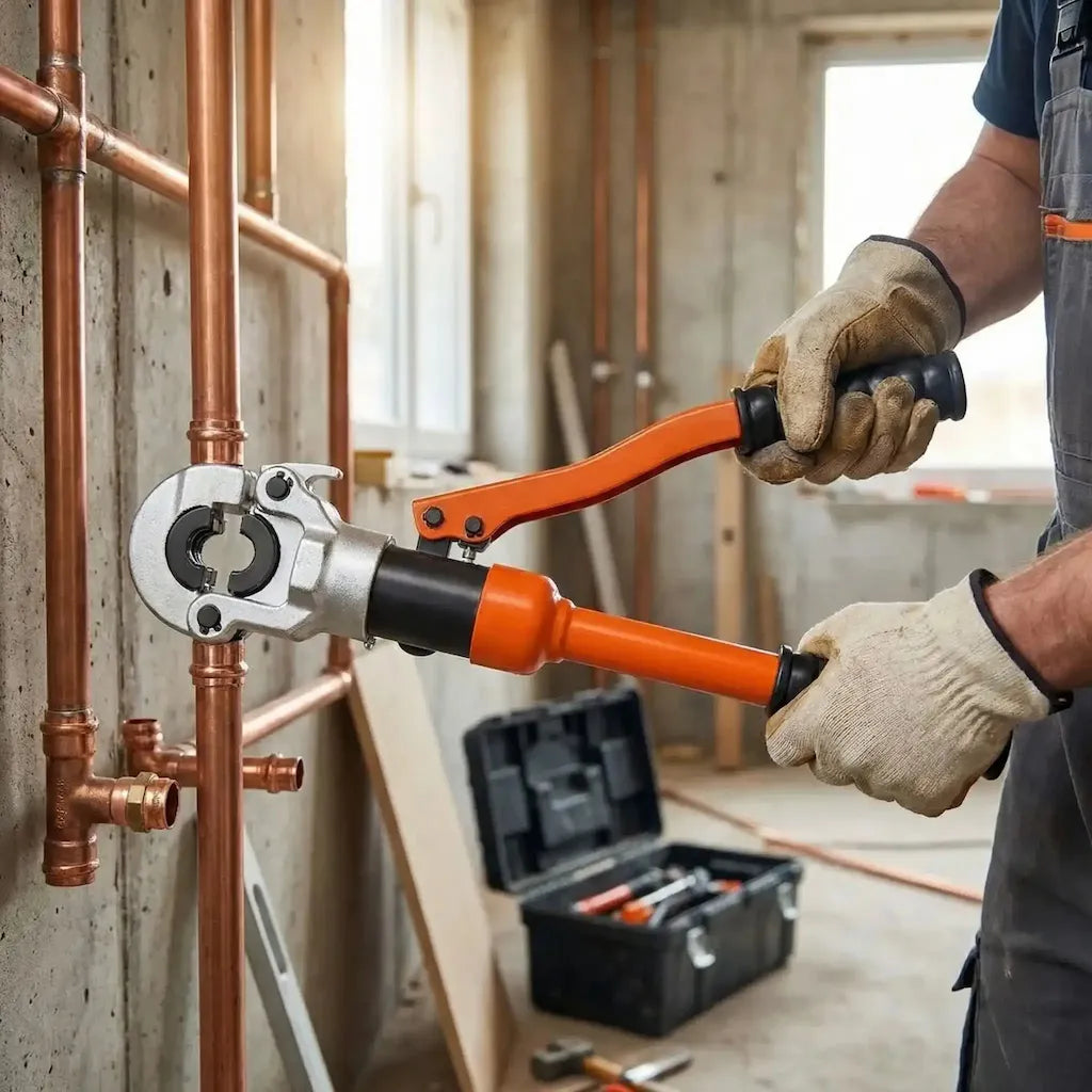 pince a sertir multicouche au chantier