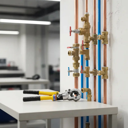 pince a sertir multicouche deavant installation
