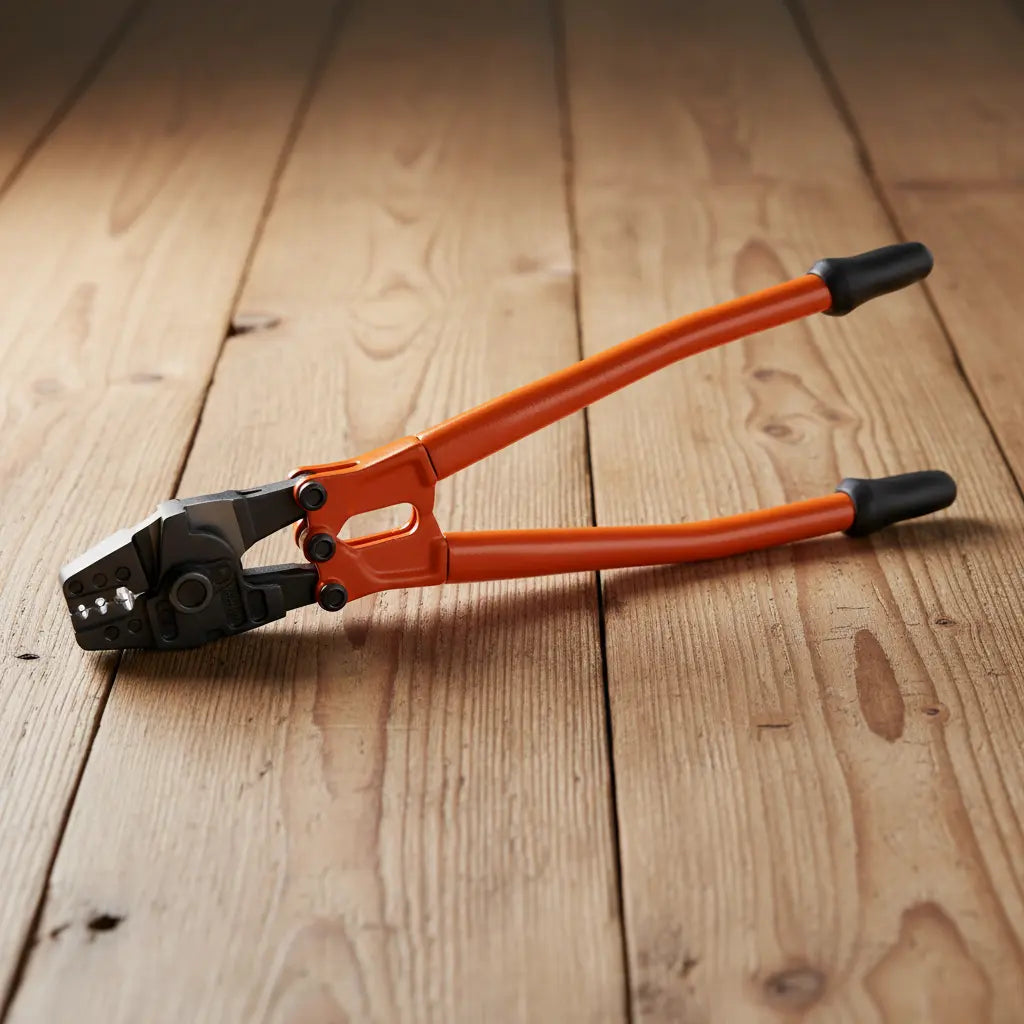 pince à sertir professionnelle multigrip au sol