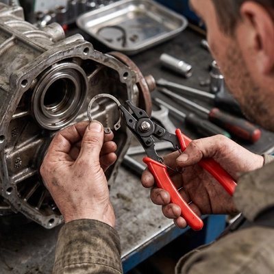 Pince circlips et moteur