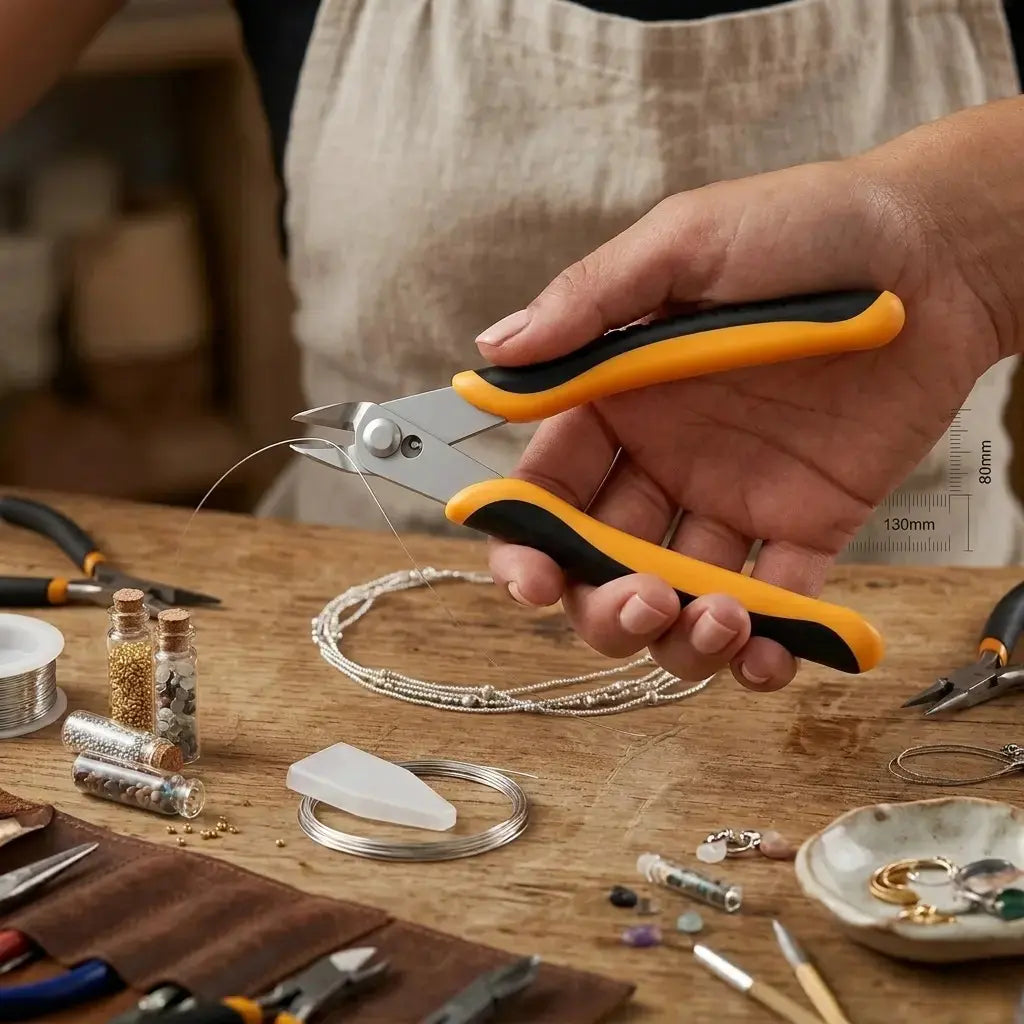 pince coupante de precision ultra affutee dans atelier
