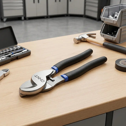 pince coupante electrique sur table