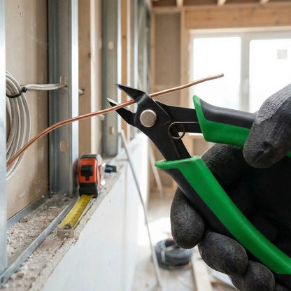pince coupante wns 205 B PRO en action