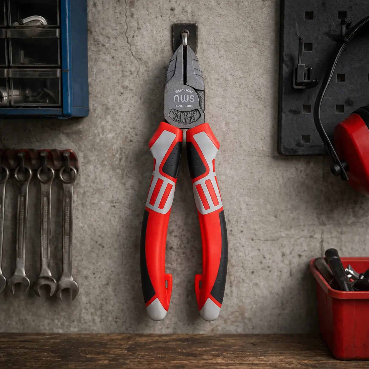pince coupe metal professionnelle ergonomique suspendue