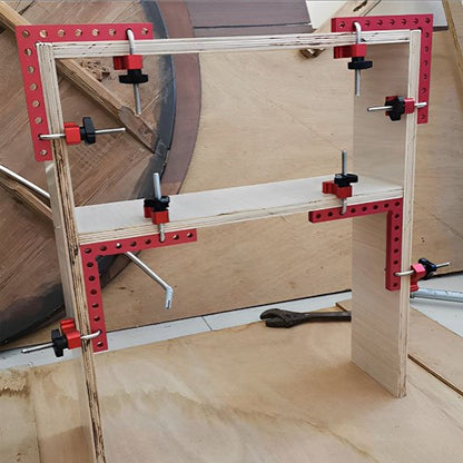 Pince de serrage et cadre bois