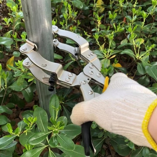 pince étau au travail