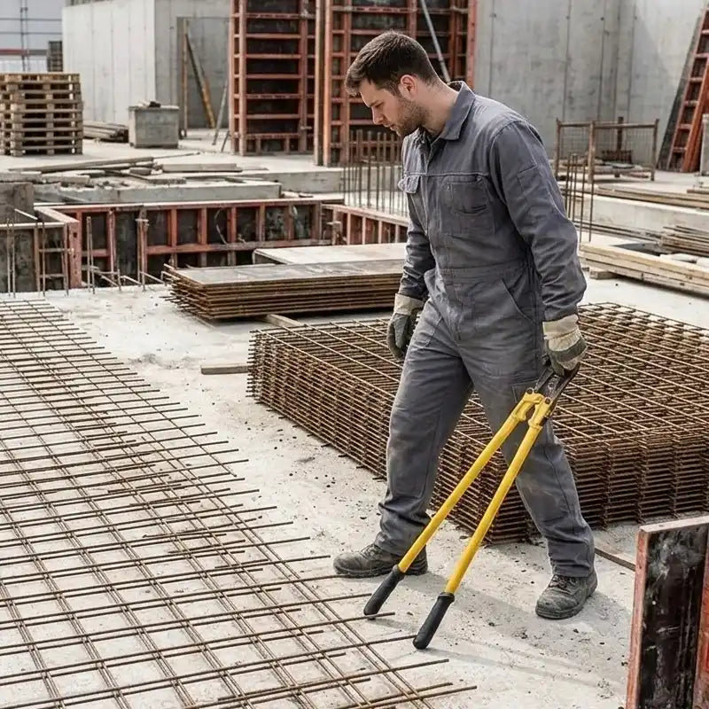 pince monseigneur sur chantier