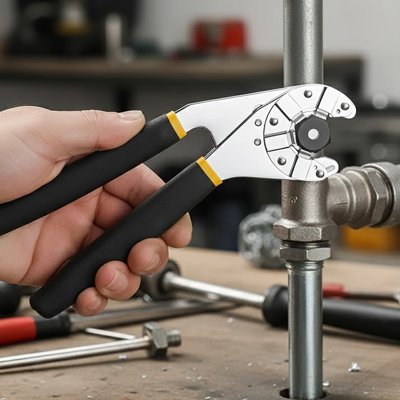 Pince multiprise serrant ecrou