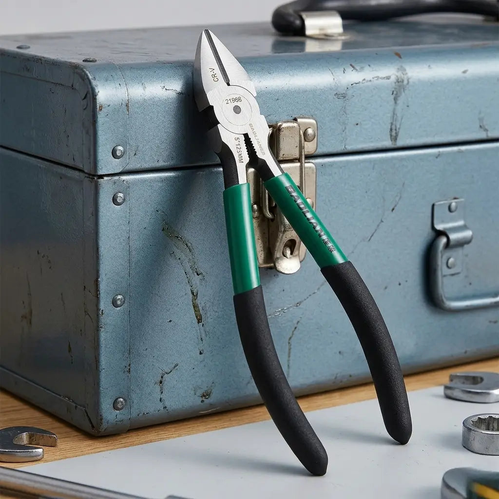 pince pour couper le metal contre caisse outils